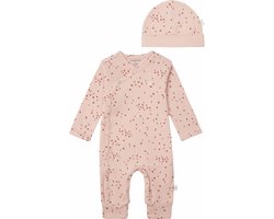 Noppies - Kledingset - 2delig - Boxpak Nuuk - Muts Navar - Rose Smoke - Maat 56