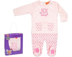 Paw Patrol - Boxpak - Babypakje - Roze - Maat 56