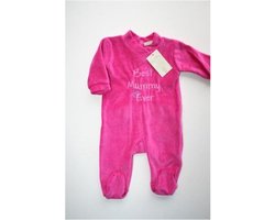 Picco Mini Baby Boxpak - Onesie - Jumpsuit - Roze - Best Mummy Ever - maat 68 (6 maanden)