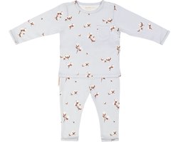 Puckababy baby pyjama/sleepsuit Sleepwear - 6-12m - Katoen - Cotton Flower