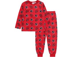Rode pyjama met lange mouwen voor jongens Spider-Man MARVEL