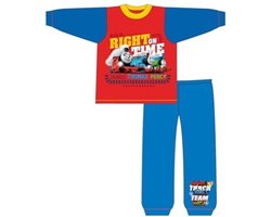 Thomas de Trein Pyjama - Kinderpyjama - Jongens - Blauw/Rood - Maat 86/92