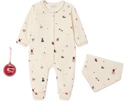 Vertbaudet 3-delig babyset Kerstmis