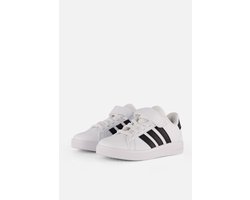 Adidas Grand Court 2.0 Sneakers wit Imitatieleer - Maat 35