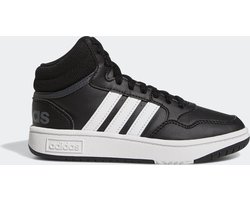 adidas Sportswear Hoops Mid Schoenen - Kinderen - Zwart