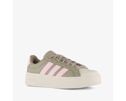 Adidas Streettalk Bold kinder sneakers olijfgroen - Maat 38 - Uitneembare zool