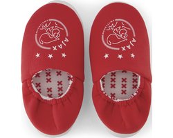 Ajax-pantoffel rood met logo
