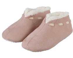 Apollo Spaanse pantoffels/sloffen voor kinderen - Beige - Huissloffen - met anti slip zool 35-36