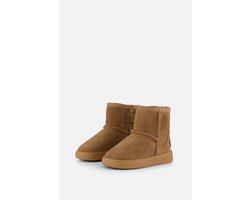 Baby | Babylaarsjes | Meisjes, jongens | Cognac | Fluffy | Shoesme | Maat 22