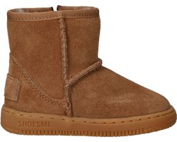 Baby | Babylaarsjes | Meisjes, jongens | Cognac | Fluffy | Shoesme | Maat 23