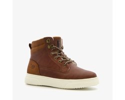 Blue Box gevoerde jongens veterboots bruin - Maat 35