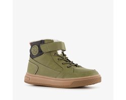 Blue Box gevoerde jongens veterboots groen - Maat 34