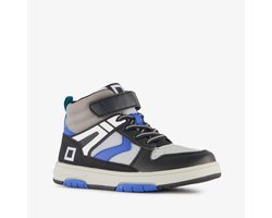 Blue Box hoge jongens sneakers grijs blauw - Maat 29