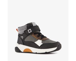Blue Box hoge jongens sneakers zwart grijs - Maat 33 - Uitneembare zool