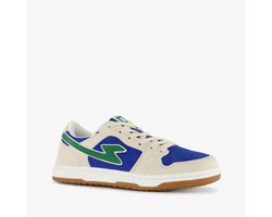 Blue Box jongens sneakers beige blauw - Maat 34