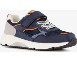 Blue Box jongens sneakers blauw oranje - Maat 34