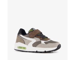 Blue Box jongens sneakers met airzool bruin groen - Maat 32