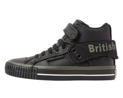 British Knights - Roco Jongetjes Sneakers Hoog - Maat 34 - Zwart - Jongens Schoenen
