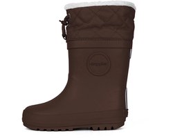 Druppies Winterlaarzen Kinderen - Gevoerde Regenlaarzen - Snowboots - Choco Brownie - Maat 26