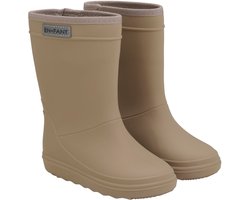 Enfant Rain Boots Solid Laarzen - - Kids - Bruin - Maat 27