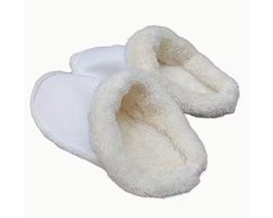 Klomp voering uitneembaar wit maat 40 - 41 - voering voor klompen- warme voering - bontinzet
