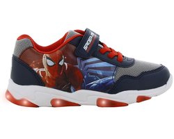 Leomil - Spiderman - Lichtgevende schoenen jongens - Spiderman schoenen kinderen - Maat 25