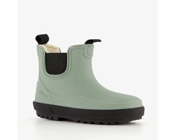 Mountain Peak kinder regenlaarzen gevoerd groen - Maat 22 - 100% stof- en waterdicht