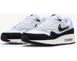 Nike Air Max 1 Sneakers - Zwart/Wit - Maat 36.5 - Unisex - Doos zonder deksel