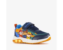 Paw Patrol jongens sneakers met lichtjes blauw oranje - Maat 30