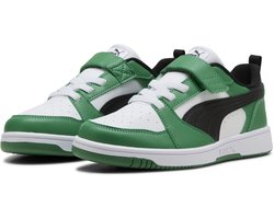 PUMA Puma Rebound V6 Lo AC+ PS Unisex Sneakers - PUMA White-PUMA Black-Archive Green
