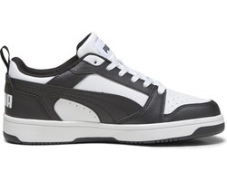 PUMA Puma Rebound V6 Lo Jr Unisex Sneakers - PUMA White-PUMA Black