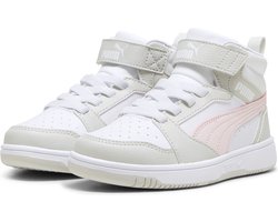 PUMA Puma Rebound V6 Mid AC+ PS FALSE Sneakers - PUMA White-Frosty Pink-Sedate Gray - Maat 28