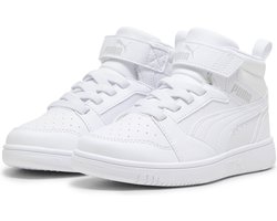 PUMA Puma Rebound V6 Mid AC+ PS Unisex Sneakers - PUMA White-Cool Light Gray