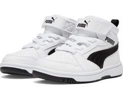 PUMA Puma Rebound V6 Mid AC+ PS Unisex Sneakers - PUMA White-PUMA Black