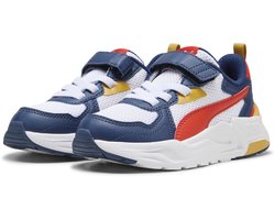 PUMA Trinity Lite AC+ PS Unisex Sneakers - PUMA White-Fierce Red-Persian Blue