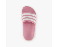 Adidas Adilette Aqua kinder badslippers roze wit - Maat 34