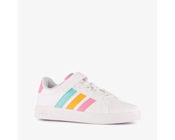 Adidas Grand Court 3.0 meisjes sneakers wit roze - Maat 33