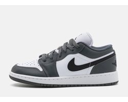 AIR JORDAN 1 LOW UNISEX - Sneakers laag - white/black/iron grey”Maat 38.5