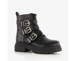 Blue Box dames biker boots zwart - Maat 41