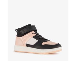 Blue Box hoge meisjes sneakers roze zwart - Maat 36
