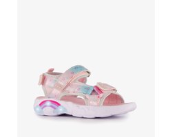 Blue Box meisjes sandalen met lichtjes roze pastel - Maat 25