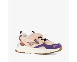 Blue Box meisjes sneakers beige paars - Maat 33