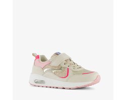 Blue Box meisjes sneakers met airzool beige roze - Maat 34