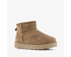 Braqeez gevoerde meisjes boots bruin - Maat 31