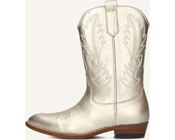 Clic! 20200 Laarzen - Leer - Meisjes - Goudkleurig - Maat 33