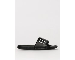 EA7 Slides Rubber Logo Kids - Black Shoes