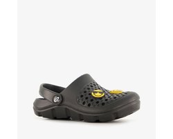 Jongens klompen met smileys zwart - Maat 31 - Clogs