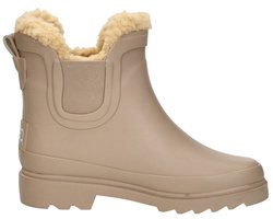 KEQ Chelsea Rainboots Fur Kinderlaarzen - Beige - Maat 23/24