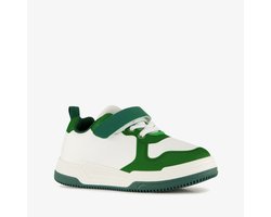 Kinder sneakers wit groen - Maat 26 - Uitneembare zool