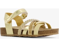 Meisjes bio sandalen goudkleurig - Maat 22